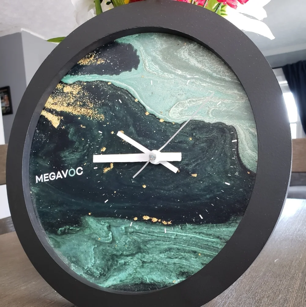 Unique Colorful Wall Clock 12